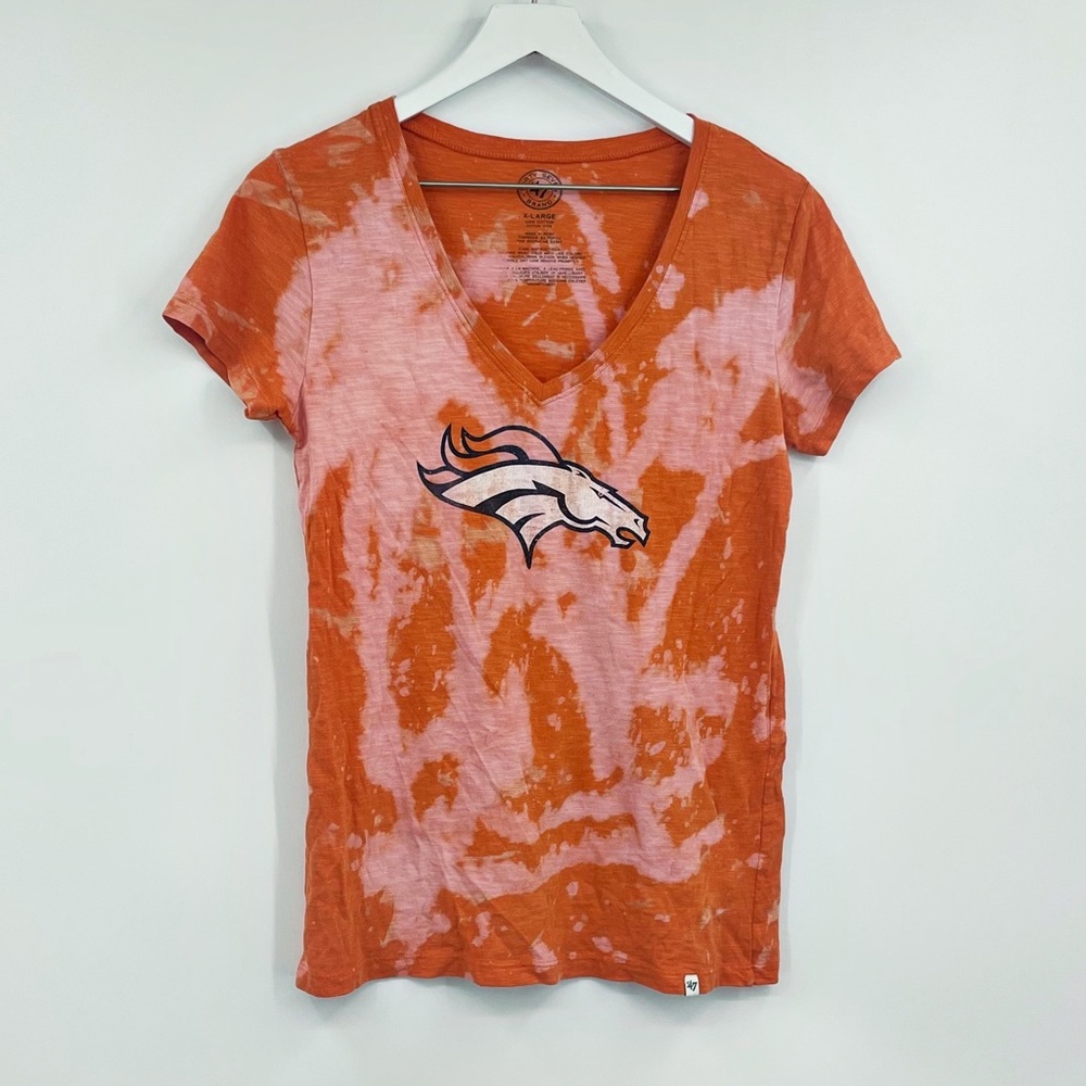 Denver Broncos Forty Seven Short Sleeve Shirt Size XL